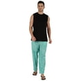 thumbnail image 5 of Inkmeso Printed Bottom Cotton Sleep Pajamas For Men's Elastic Waist Pajama Pants w/ Pockets, 5 of 7