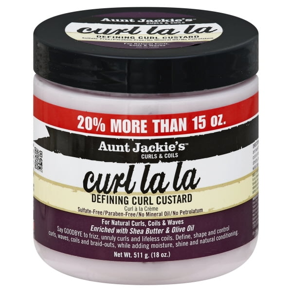 Aunt jackie's defining curl promo custard
