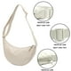 thumbnail image 3 of Bolso de hombro pequeño moderno para mujer y hombre, bolso tipo bolsita estilo dumpling, bolso informal con correa ajustable, 3 of 5