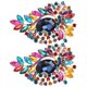 thumbnail image 3 of Broche De Color Broche De Aplique De Pin Exquisito 2 Uds Broche De Ramillete Moda Retro Exquisito Alfileres De Aleación Apliques Accesorios De Ropa Coloridos ANGGREK Otros, 3 of 8