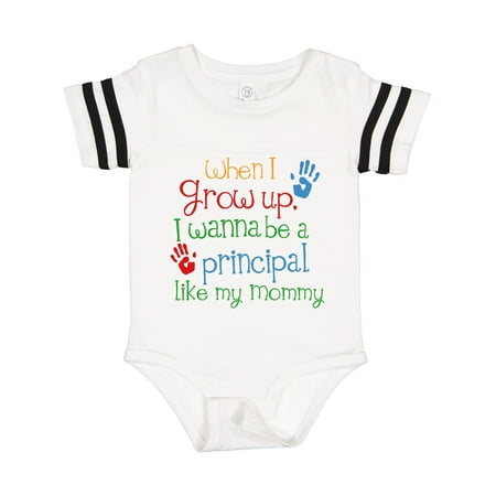 

Inktastic Principal Like Mommy Gift Baby Boy or Baby Girl Bodysuit