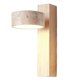 thumbnail image 1 of Wall Lamp Rotable LED Wood Stone Lights for Bedside Apartment, 1 of 5