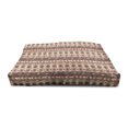thumbnail image 3 of Tribal Pet House, Indigenous Art Horizontal Borders with Flying Birds and Geometric Elements, Outdoor & Indoor Portable Dog Kennel with Pillow and Cover, 5 Sizes, Orange Brown Beige, by Ambesonne, 3 of 4