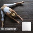 thumbnail image 7 of INEVIFIT Bathroom Scale, Highly Accurate Digital Bathroom Body Weight Scale, Precisely Measures Weight up to 400 lbs - White, 7 of 7
