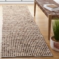 thumbnail image 2 of SAFAVIEH Natura Edith Distressed Runner Rug, Ivory/Taupe, 2'3" x 8', 2 of 8
