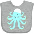 thumbnail image 3 of Inktastic Octopus Ocean Sea Creature Boys or Girls Baby Bib, 3 of 4
