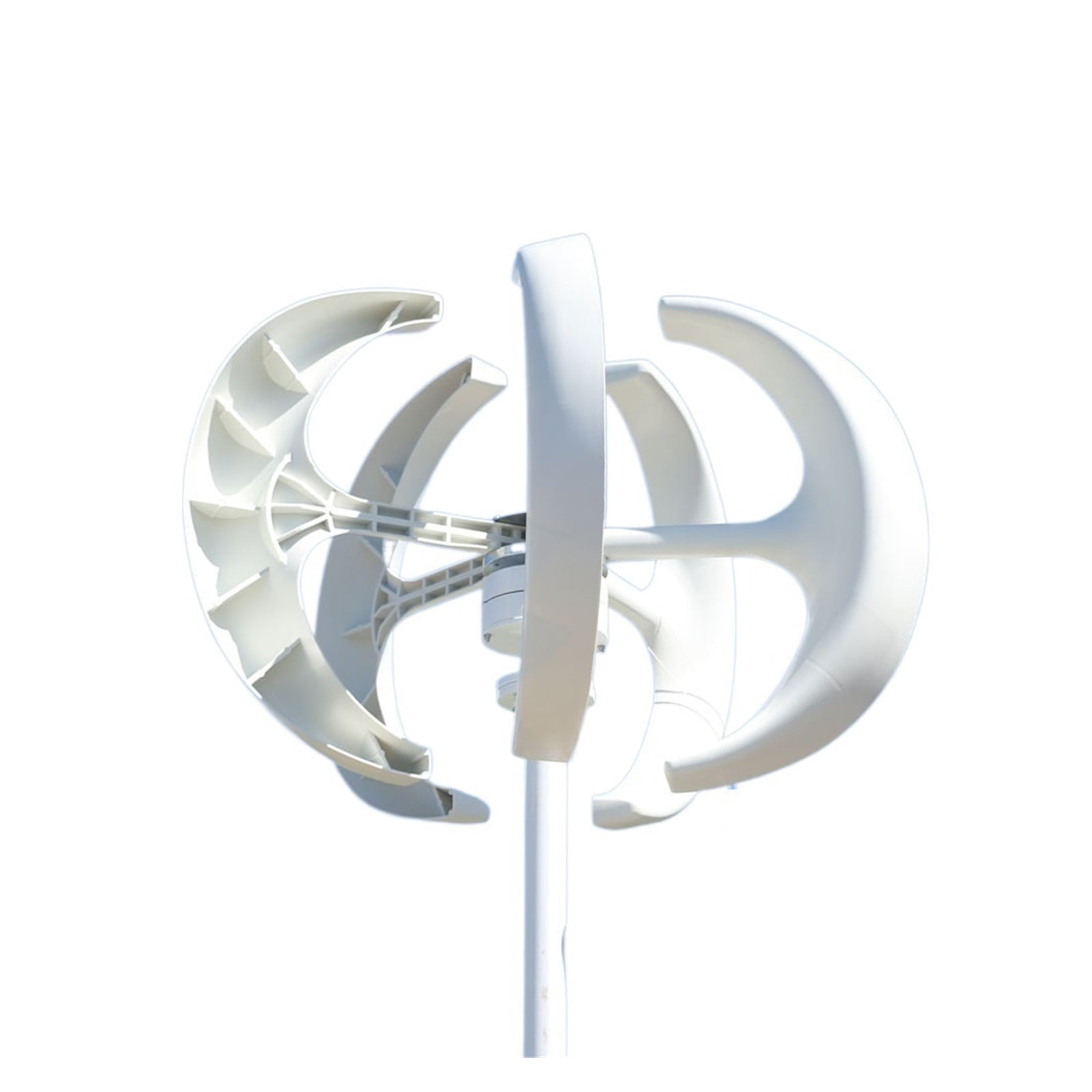 Low Noise Windmill 3000W Vertical Axis Wind Turbine Generator 12V 24V 48V With MPPT Controller For Home Use ,Optimize Wind Energy Utilization