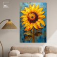 thumbnail image 3 of Impressionist Sunflower Canvas Sunflower Art Prints by Art Remedy, Gallery Wrapped, 36" x 54", 3 of 7