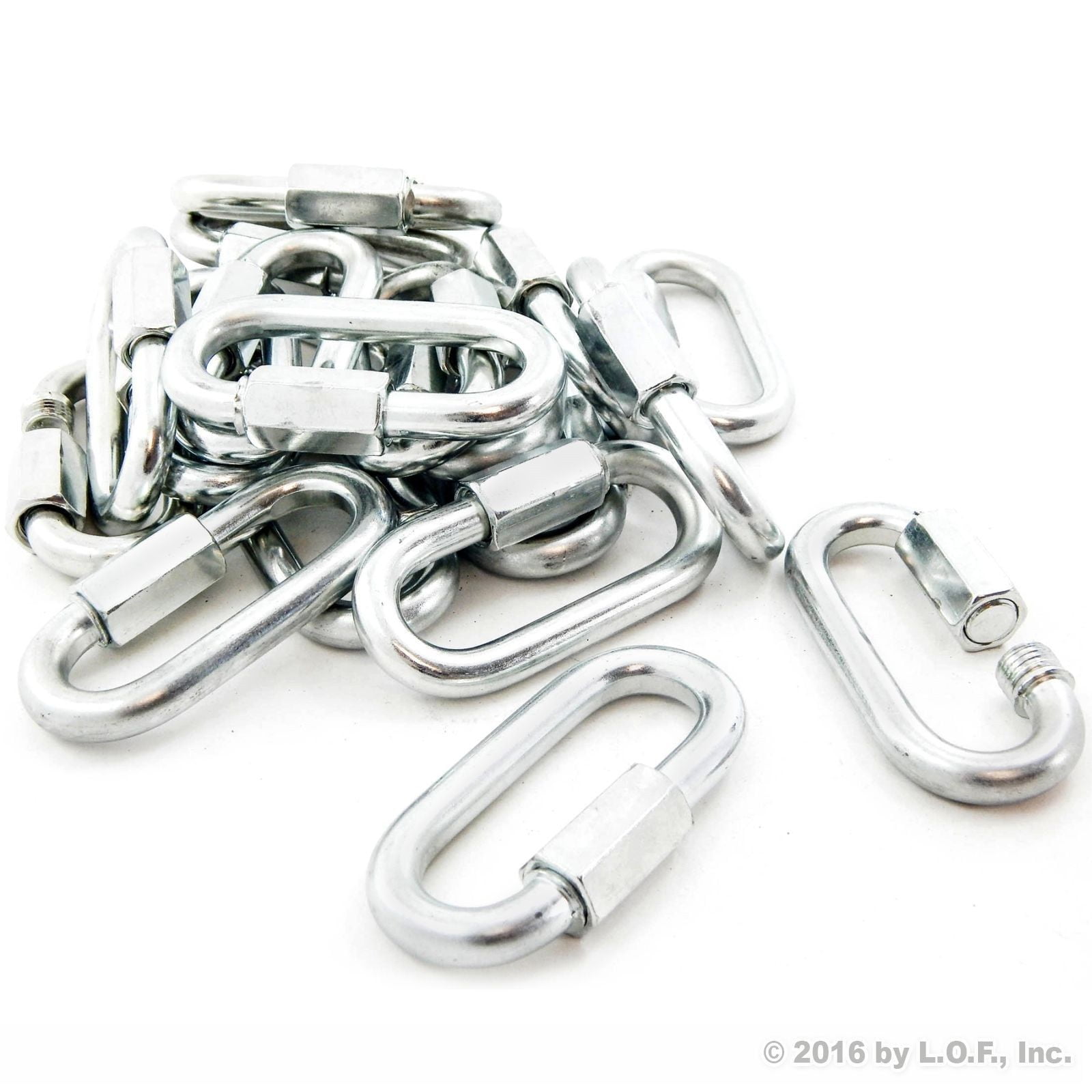 20 Quick Link Chain Rope Cable Connector Heavy Duty 3/8 in 2200 Pound 9