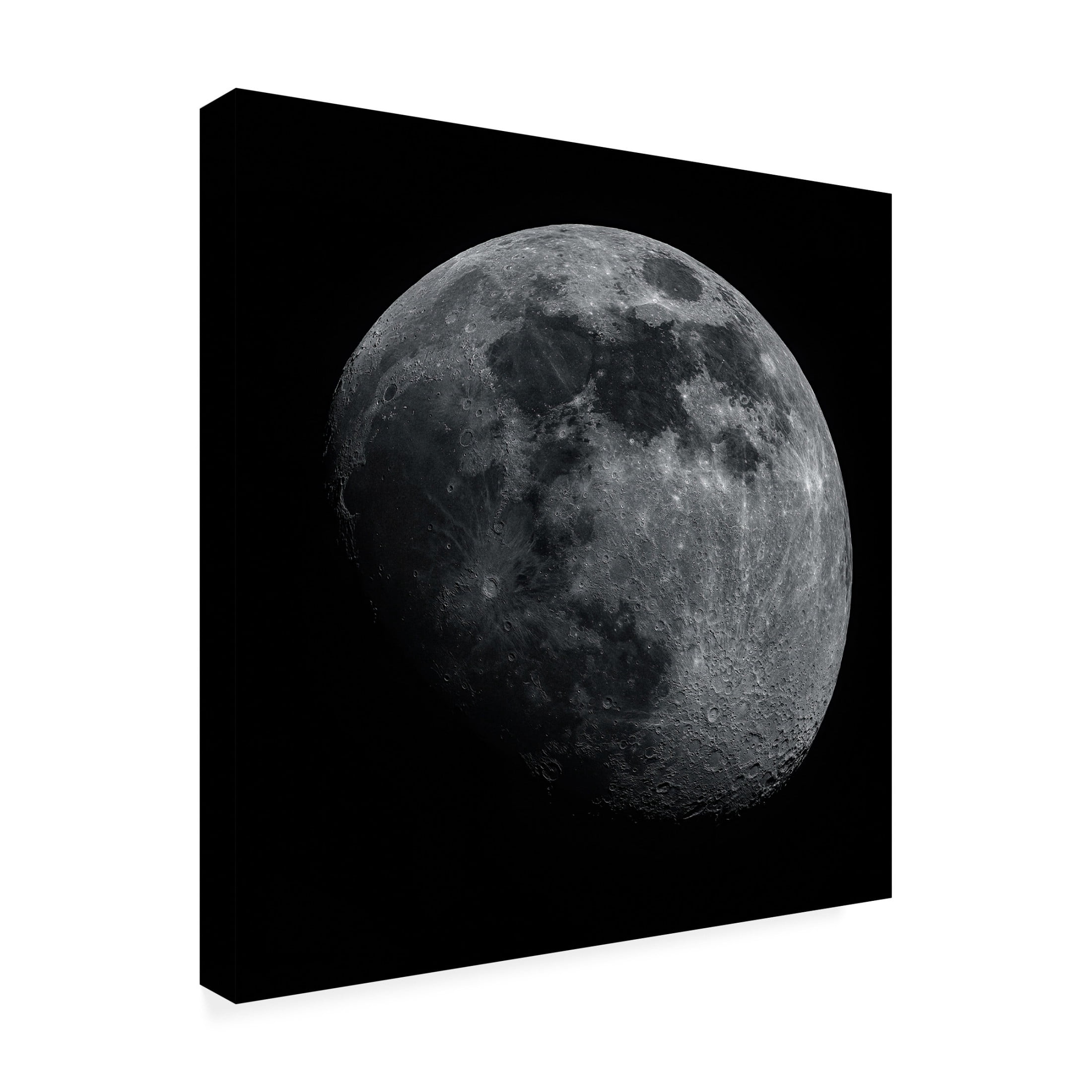 Trademark Fine Art Michael Kalika The Moon Canvas Wall Art