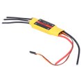 thumbnail image 2 of Controlador Electrónico De Velocidad ANGGREK Amarillo Sin Escobillas Portátil De 2 Vías RC ESC 50A, 2 of 5