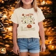 thumbnail image 6 of Gubotare Kids Halloween Shirt Boy Toddler Baby Girls Halloween T-Shirt Ghost Pumpkin Graphic Shirt Kids Cute Funny Spooky Season Short Sleeve Tees 2T 3T (Beige,2-3 Years), 6 of 7