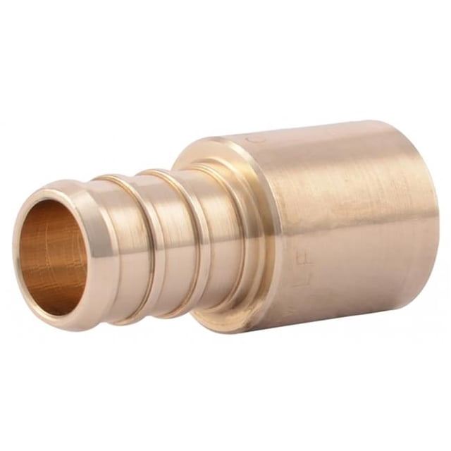 American Imaginations AI-35166 0.75 x 0.75 in. Pex Sweat Adapter, Brass