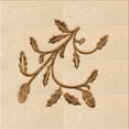 thumbnail image 1 of Ahgly Company Indoor Square Patterned Brown Sand Brown Area Rugs, 4' Square, 1 of 6