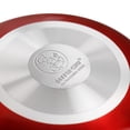 thumbnail image 5 of Better Chef 8 in Silver Metallic Non Stick Gourmet Fry Pan in Red, 5 of 8