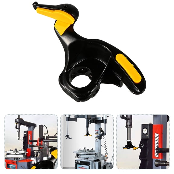 Mobestech Black Cast Steel Tire Changer Head 1Set 7.47x3.54x2.36in