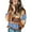 Orange, variant on DOKOTOO Women Sweater Tops Autumn Winter V-Neck Oversized Colorblock Knitted Pullover Blouses Jumper Tops XL 16-18