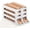 Color 435, variant on Egg Holder for Fridge, 4-Layer Automatic Egg Rolling Dispenser, Holds 30 Eggs Simultaneously, Space Saving Egg Tray for Refrigerator, Works In The Kitchen, Cabinets (Color : White)