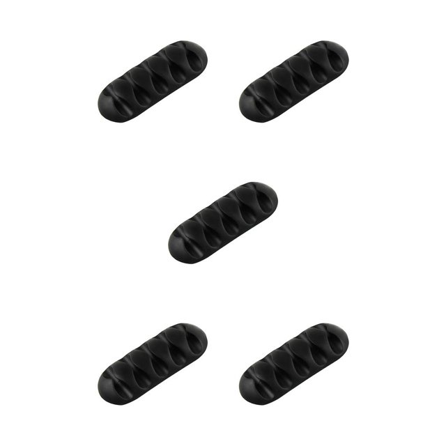 Monstrate Clips para cables, organizador de cables para electrodomésticos, soporte para cables adhesivo resistente al desgaste, Cables ligeros Type5 NO5