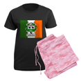 thumbnail image 5 of CafePress - Sweeney Arms Flag Women's Dark Pajamas - Women's Short Sleeve Print T-Shirt and Pants Dark Cotton Pajama Set, 5 of 7