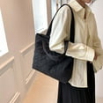 thumbnail image 4 of Harajuku Hobo Bag Large Capacity Messenger Bag Casual Zipper Soft Cloth for Gift, 4 of 9
