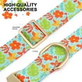 thumbnail image 5 of Pet Artist Personalized Nylon Dog Collar Cute Flower Printed Puppy Pet Name Free Custom ID, 5 of 14