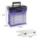 thumbnail image 2 of Caja de almacenamiento y herramientas Stalwart, organizador duradero con 4 cajones, 2 of 7