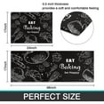 thumbnail image 5 of Sunflower and Rooster Kitchen Rugs Mat Farmhouse Style Sunflower Rug Rooster Rugs Anti Fatigue Kitchen Rug Set PVC Non Slip Waterproof Washable Rug (17"x47.2"+17"x23.6"), 5 of 6