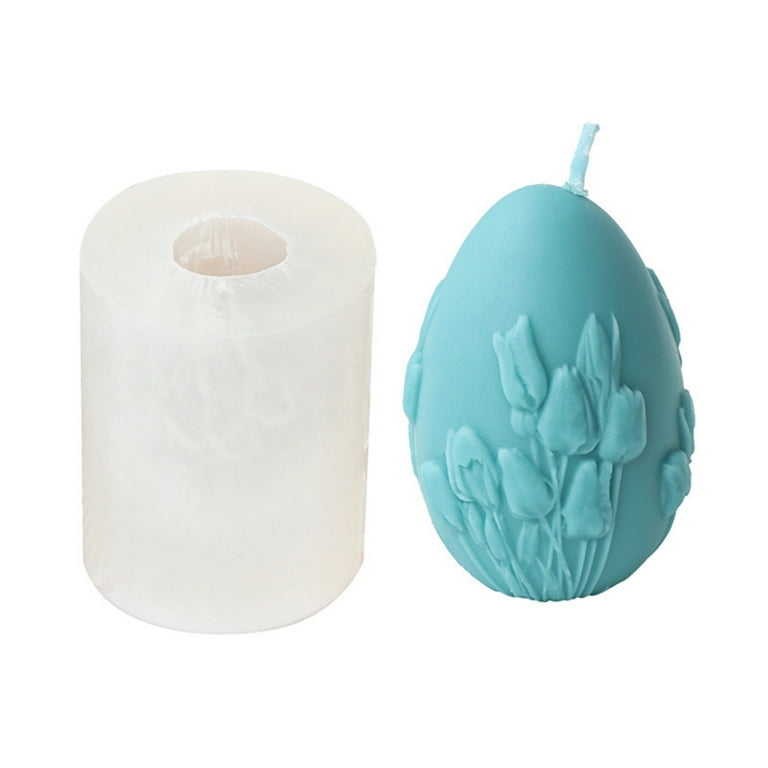 3D Egg Shape Silicone Mold, Resin Silicone Mold