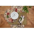 thumbnail image 3 of Caleb Deer Bear Green Cabin Lodge Napkin Set of 6, 3 of 4