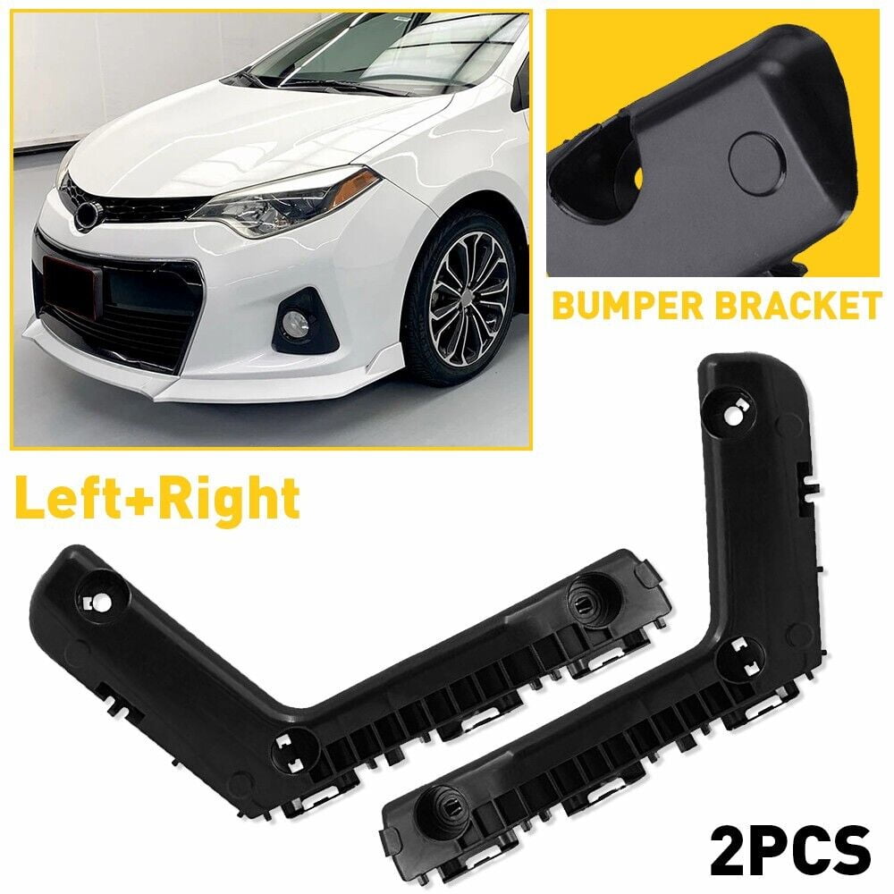 PAIR FRONT BUMPER RETAINER BRACKETS FOR 2014 2015 2016 2017 TOYOTA