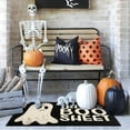 thumbnail image 2 of Halloween Door Mat,Boo Ghost Funny Halloween Saying Outdoor Mats for Front Door,Halloween Indoor Entrance Non-Slip Doormat Entryway Welcome Rubber Mats for Front Porch Decor 30" x 17", 2 of 6