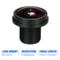 thumbnail image 7 of 5mp 1.8mm Fisheye Lens HD 5.0 Megapixel IR  Mount 1/2.5" F2.0 For CCTV IP Camera 180 Degree Wide Viewing Angle Panoramic CCTV Camera Lens, 7 of 7