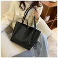 thumbnail image 3 of IELGY Ladies Solid Color Child Mother Bag Large Capacity Simple Portable Tote Bag, 3 of 9
