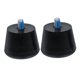 thumbnail image 5 of FUEENIRVA 1Jgo Reemplazables De Para Con Ajuste De Altura Para Paradas Rápidas Color Negro, 5 of 8