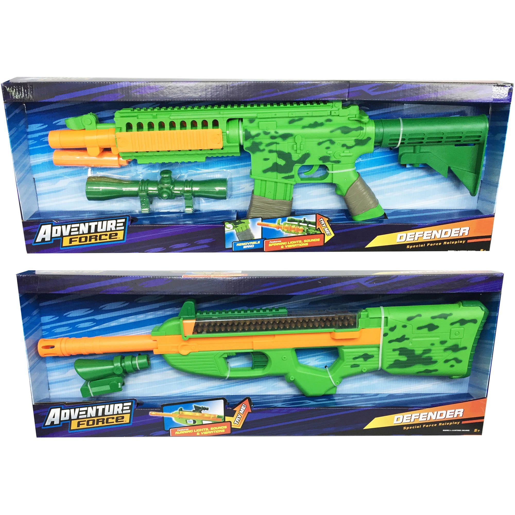 Defender Deluxe Toy Rifle - Walmart.com 