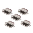 thumbnail image 1 of Enchufe trasero tipo CUSB, 5 piezas Tipo C Puerto de carga de datos USB Enchufe trasero Conector del cargador Enchufe trasero El mejor de su clase, 1 of 8