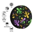 thumbnail image 5 of Easygdp Mardi Gras Carnival4 Wheel Sun Guard, Spare Tire Cover,Universal Trailer Suv Truck Camper Travel,Easy To Install And Remove -14 Inch, 5 of 9