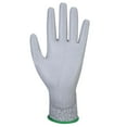 thumbnail image 2 of Portwest A620 Cut Resistant Work Gloves PU Palm Dipped Gloves Gray, Large, 2 of 3
