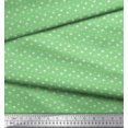 thumbnail image 2 of Soimoi Moss Georgette Fabric Diamond & Swallow Bird Small Decor Fabric Printed Yard 42 Inch Wide, 2 of 3