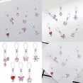 thumbnail image 4 of HOOUN 1Pcs Nipple Rings Fake Non-Piercing Steel Women Girls Fashion Body Jewelry-D, 4 of 6