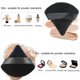 thumbnail image 3 of 24 Pieces Powder Puff, Triangle Makeup Puff Cotton Powder Face Washable Body Powder Puff for Loose Powder Body Cosmetic Foundation Sponge Makeup Tool, 3 of 4
