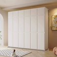 thumbnail image 3 of Clothes Living Room Wardrobe Open Bedroom Storage Organizer Modular Space Saving Wardrobe Drawers Guarda Roupas Furnitures HDH My Lux Decor Round, 3 of 12