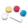 thumbnail image 2 of 4pcs Guitarra Pie Clavo Protección W / Llave Para Guitarra Efectos Pedal Accs Yuyangstore Tapa de clavo de pie de aleación de aluminio, 2 of 8