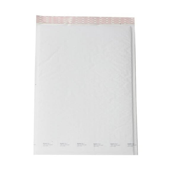 JAM Paper Bubble Padded Mailers, 14.3x18.5, 25/Pack, White Kraft, Size 7