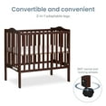 thumbnail image 5 of Dream On Me 2-in-1 Lightweight Portable Crib, Espresso, 5 of 12