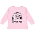 thumbnail image 3 of Inktastic My Aunt and Uncle Love Me Niece Gift Boys or Girls Long Sleeve Toddler T-Shirt, 3 of 5