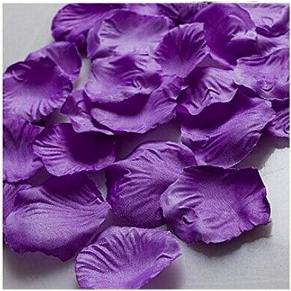 Magik 1000~5000 pieces Silk Flower Rose Petals Wedding Party Pasty Tabel Decorations, Various Choices (1000, Light Purple)
