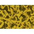 thumbnail image 1 of Ahgly Company Machine Washable Indoor Rectangle Abstract Yellow Modern Area Rugs, 6' x 9', 1 of 4
