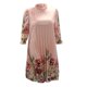 thumbnail image 5 of ICHUANYI Clearance Women Sexy Fold Party Girls Ruffle Neck Long Sleeve Formal Printing Fall Maxi Casual Dresses(Red, L) Ichuanyi Ichuanyi, 5 of 5